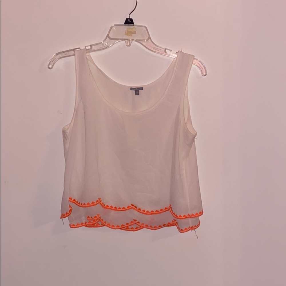 Charlotte Russe women’s small crop top tank